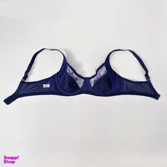 سوتین زنانه نوشه پوش کد 20407 رنگ سرمه ای