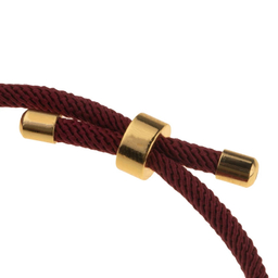 دستبند طلا 18 عیار دخترانه وی وی گلد گالری مدل قلب کد CS2213