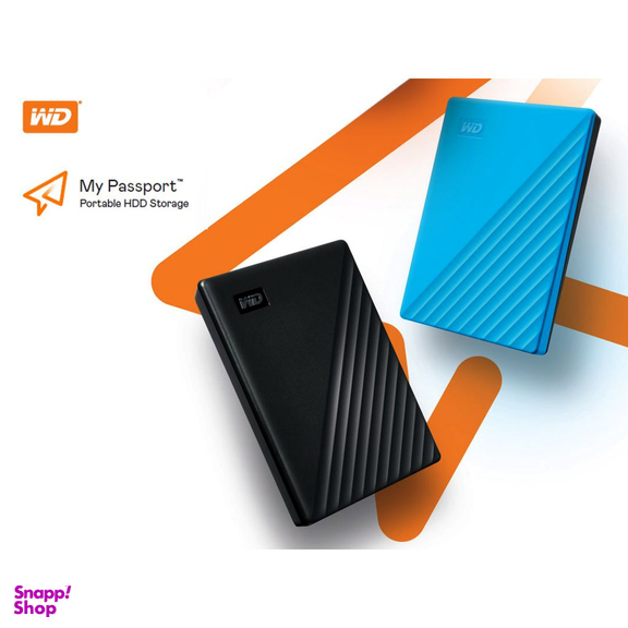هارد اکسترنال وسترن دیجیتال مدل My Passport ظرفیت 5TB