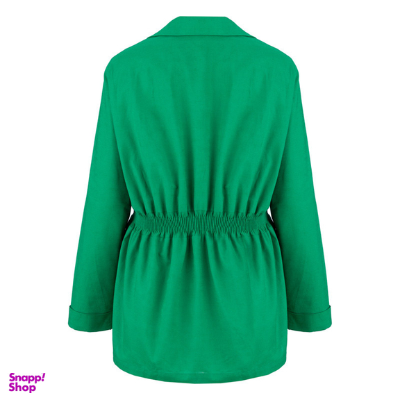 مانتو زنانه سرژه مدل 216618 رنگ سبز