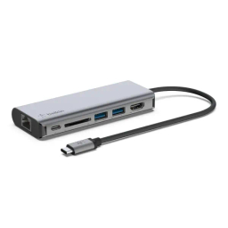 هاب USB بلکین مدل Connect USB-C 6in1 Multiport Adapter