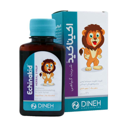 شربت گیاهی اکیناکید دینه حجم 120 میلی لیتر