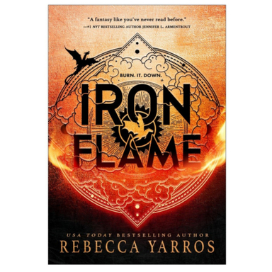 کتاب Iron Flame اثر Rebecca Yarros انتشارات معیار علم
