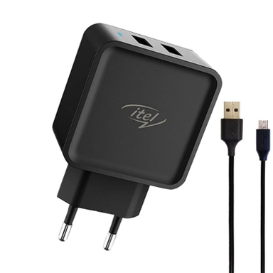 شارژر دیواری آیتل مدل ICE-42 به همراه کابل تبدیل MicroUSB