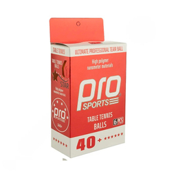 توپ پینگ پنگ پرو اسپرتز مدل 6 ستاره PS-006 بسته 6 عددی