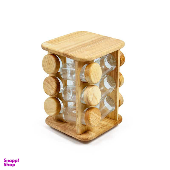 ست جا ادویه ای گردان یونیک کد UN-6111 مجموعه 12 عددی