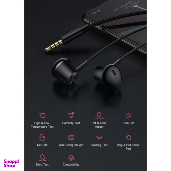 هندزفری باسیم مک دودو مدل HP-406 طول ۱.۲ متر