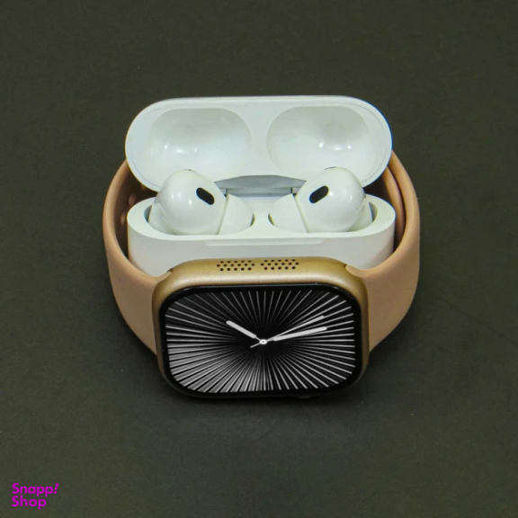 ساعت هوشمند ورنا مدل W46 Max به همراه هندزفری بی سیم مدل Airpod pro