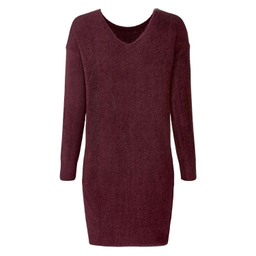 پیراهن زنانه اسمارا کد ESMD01 رنگ زرشکی