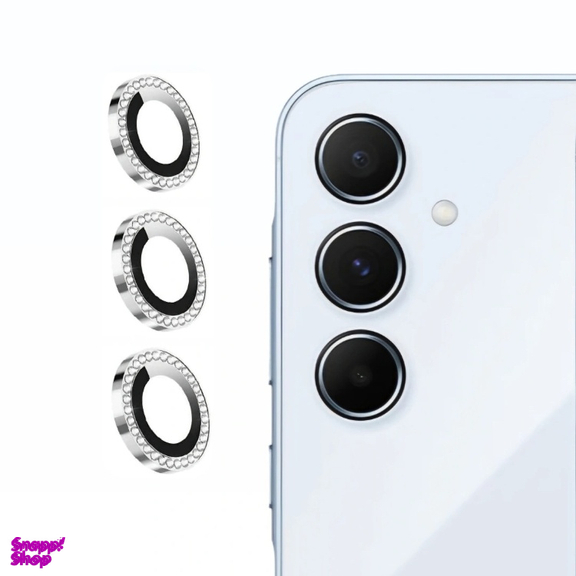 محافظ لنز دوربین گوشی موبایل راینو مدل نگين دار مناسب برای سامسونگ Galaxy A15