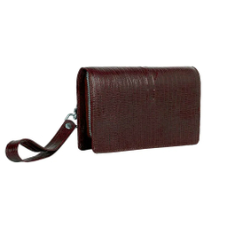 کیف پول چرم کروکو مدل سانوی