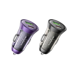 شارژر فندکی 25 وات بروفون مدل BZ26A PD+QC3.0