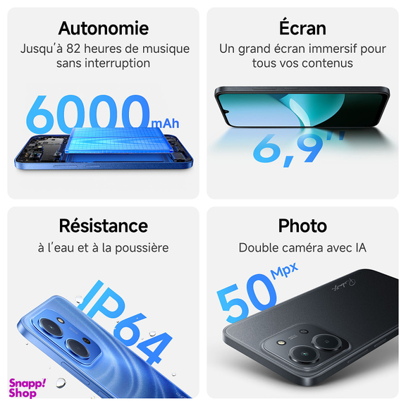 گوشی موبایل شیائومی مدل Redmi 15C 4G دو سیم کارت ظرفیت 256 گیگابایت و رم 8 گیگابایت