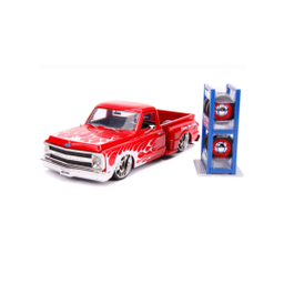 ماکت ماشین جادا مدل فلزی 1969 Chevrolet C10 Stepside with Tyre Rack
