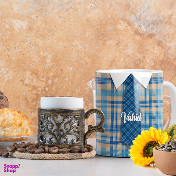 ماگ لاژید مدل اسم وحید کد TIE