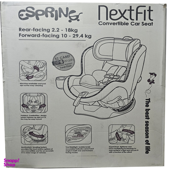 صندلی خودرو کودک اسپرینگ مدل NextFit