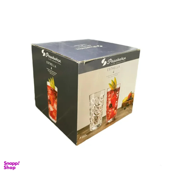 لیوان پاشاباغچه مدل استرلا بسته 4 عددی