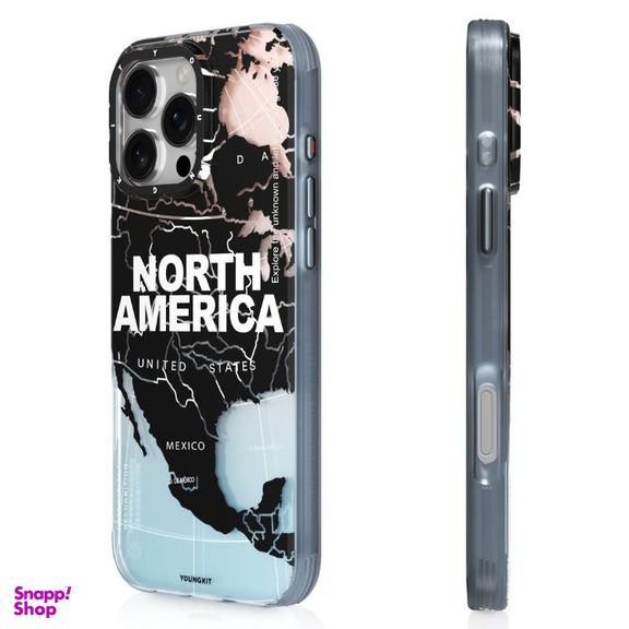 کاور گوشی موبایل یانگ کیت مدل North America Quicksand مناسب برای اپل iPhone 16 Pro