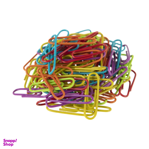 گیره کاغذ مدل فلزی رنگی