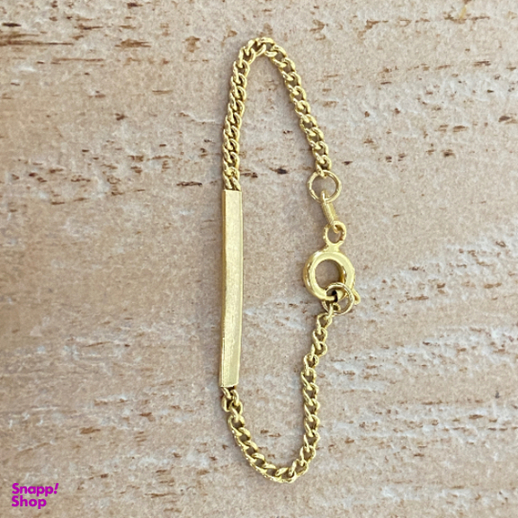 دستبند طلا 18 عیار دخترانه طرح کارتیه زنجیری