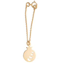 آویز ساعت طلا 18 عیار رزا مدل WTC08