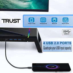 پایه نگهدارنده مانیتور تراست مدل TDESK