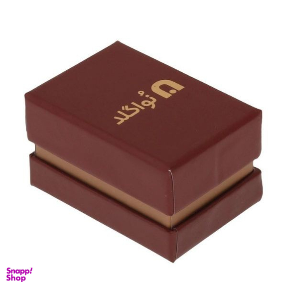 گوشواره طلا 18 عیار زنانه نوا مدل حلقه ای سه گوی کد 44508