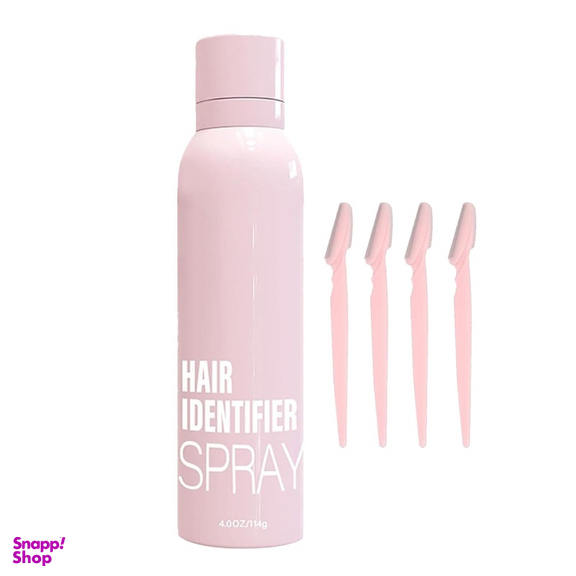 اسپری نمایان کننده مو وایلست کد N190c حجم 100 میلی لیتر به همراه 4 عدد تیغ اصلاح