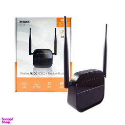 مودم روتر ADSL2 Plus بی سیم N300 دی لینک مدل DSL-124 New