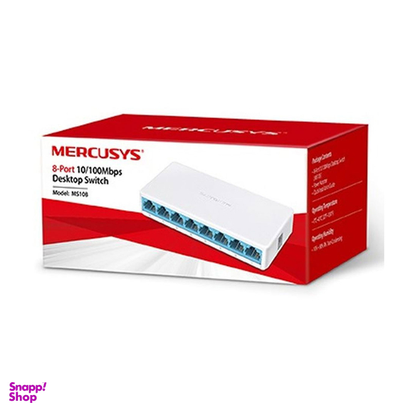 سوییچ شبکه 8 پورت مرکوسیس مدل MS1008