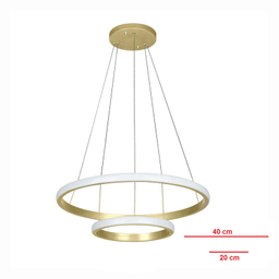 چراغ آویز چشمه نور کد LB6375/2H-G