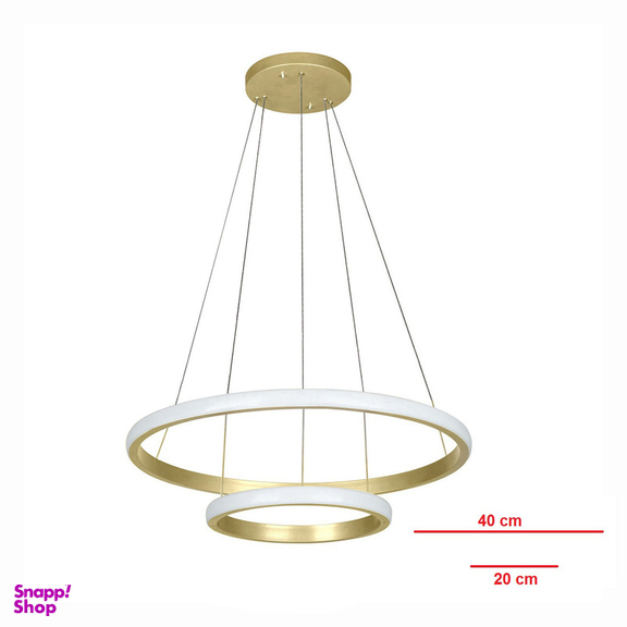 چراغ آویز چشمه نور کد LB6375/2H-G