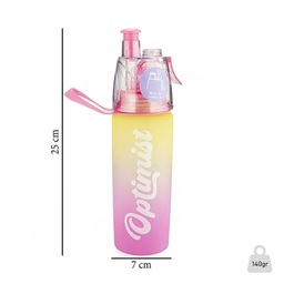 قمقمه دوچرخه سواری اسپری پاش Optimist کد 10 گنجایش 500 سی سی