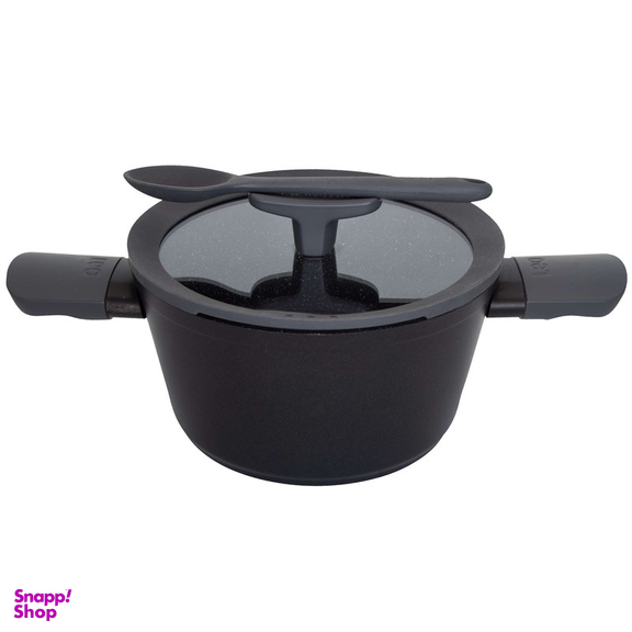 سرویس قابلمه و تابه گرانیت 9 پارچه لیدوما مدل لئو سری برگهوف