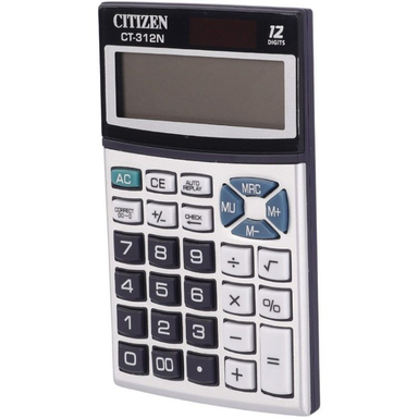 ماشین حساب سیتیزن مدل CT-312N کد 4215