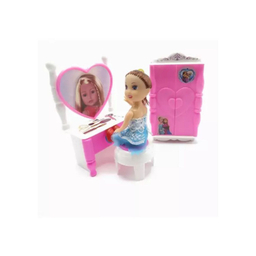 اسباب بازی سرویس اتاق خواب عروسک کد 3678