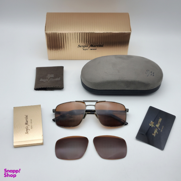 عینک آفتابی مردانه سرجیو مارتینی مدل SA855C6