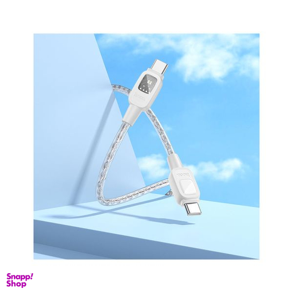 کابل USB-C هوکو مدل U124 60W طول 1.2 متر