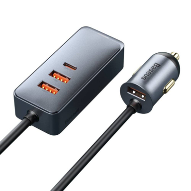 شارژر فندکی 120 وات باسئوس مدل CCBT-B0G