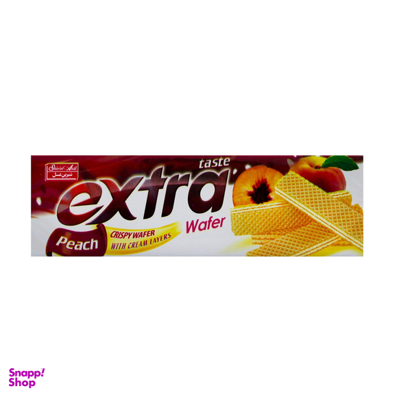 ویفر اکسترا هلو شیرین عسل وزن 60 گرم