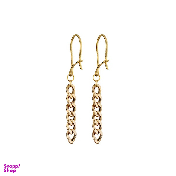 گوشواره طلا 18 عیار زنانه طرح کارتیه کد 00290