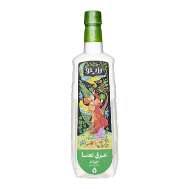 عرق نعنا رزینو حجم 750 میلی لیتر