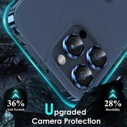 محافظ لنز دوربین بوف مدل HD-ColorLenz مناسب برای گوشی موبایل اپل Iphone 15 Pro Max / 15 Pro