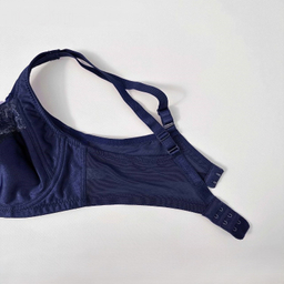 سوتین زنانه نوشه پوش کد 20407 رنگ سرمه ای