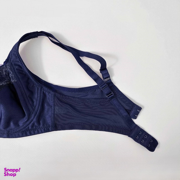 سوتین زنانه نوشه پوش کد 20407 رنگ سرمه ای