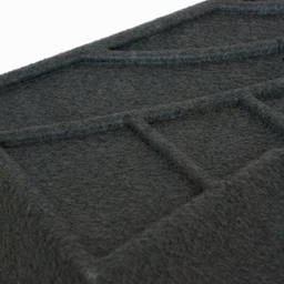 کفپوش سه بعدی خودرو  پانیذ مدل پشت نمدی کد MHLB N مناسب برای سمند EF7