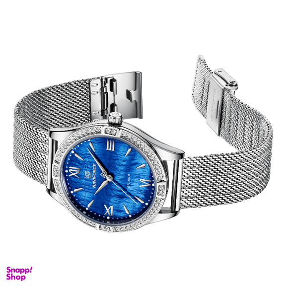 ساعت عقربه ای زنانه نیوی فورس کد nf5028sbl