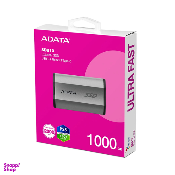 حافظه SSD اکسترنال ای دیتا مدل SD810 Type-C