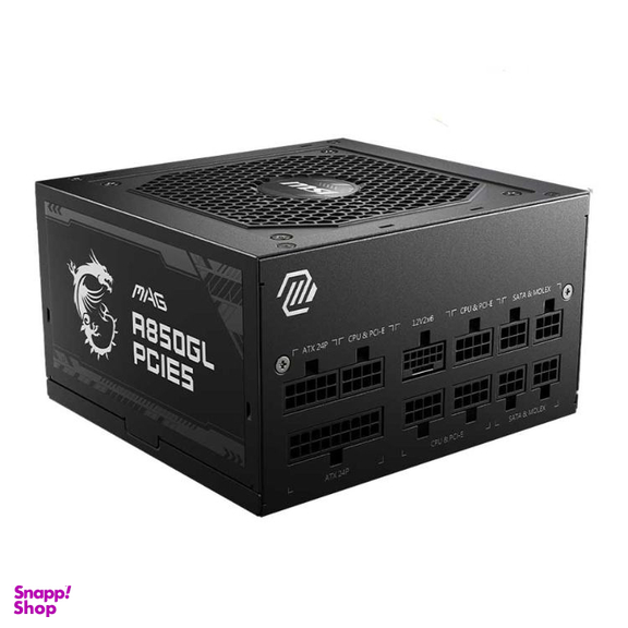 پاور کامپیوتر 850 وات ام اس ای مدل Power MSI MAG A850GL PCIE5 ATX3