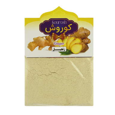 پودر زنجبیل کوروش وزن 50 گرم